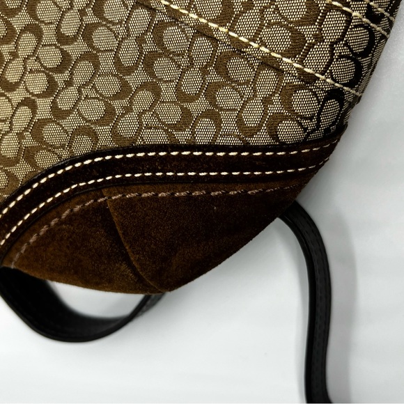 Coach Brown Patterned Women's Bag - Picture 6 of 8